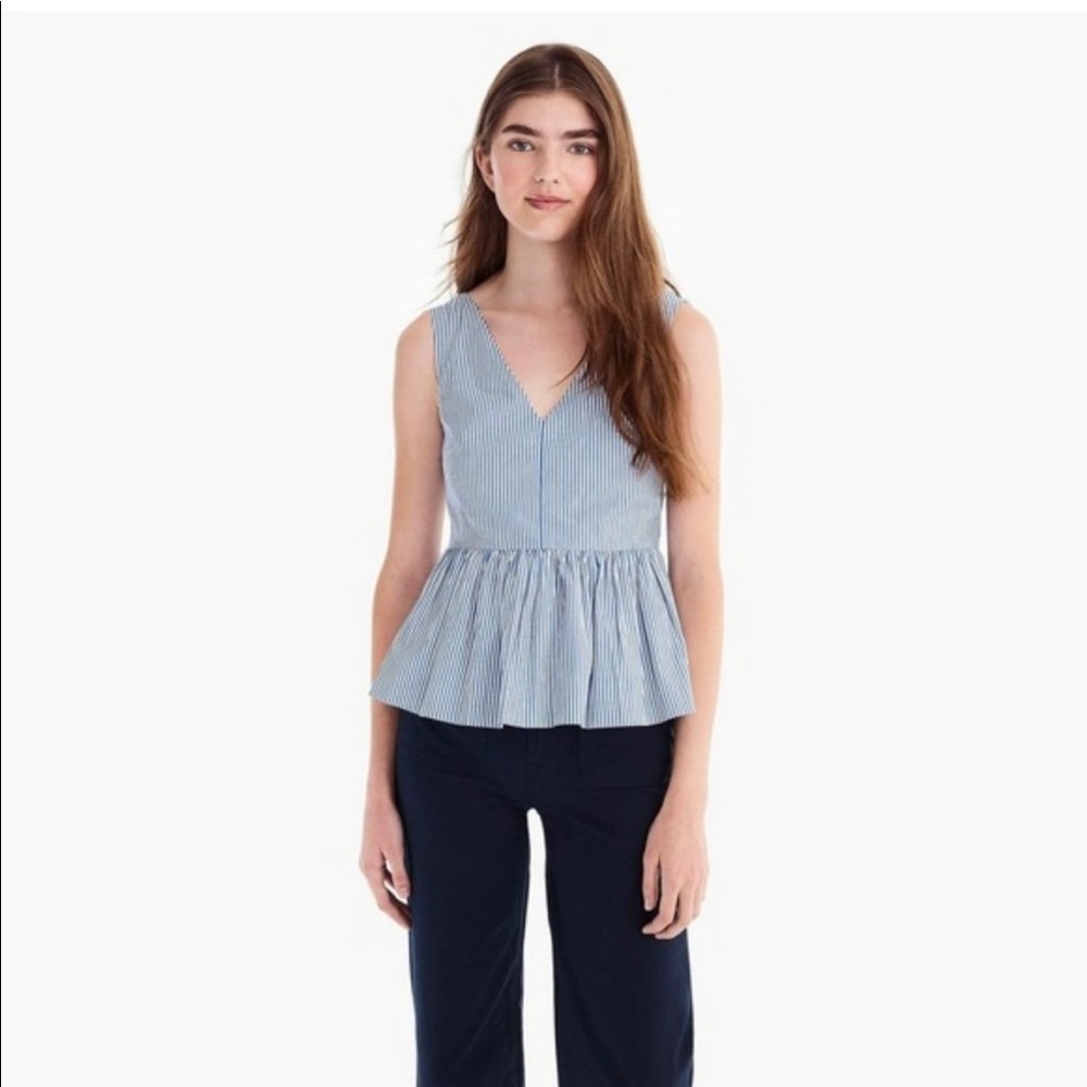J.Crew | Peplum Top